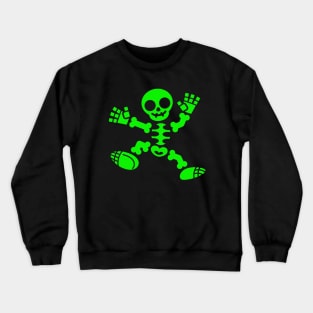 Skeleton Jig - Green Edition Crewneck Sweatshirt